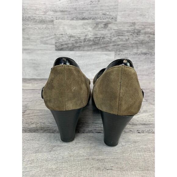 Naturalizer Womens Julius Suede Mary Jane Heels Size 8.5 - Picture 3 of 8